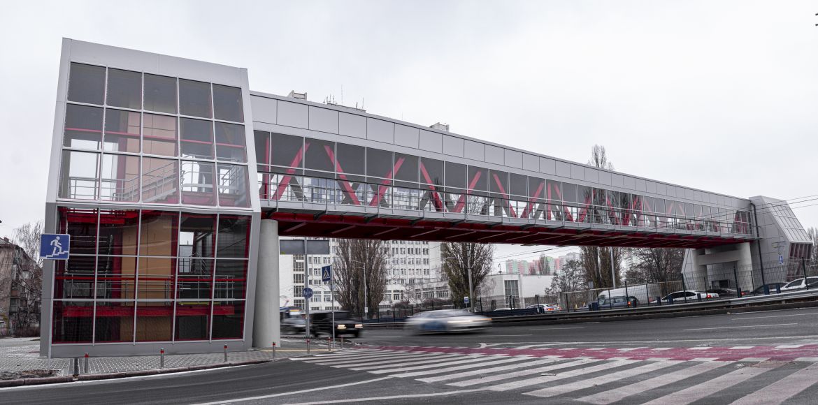 Реконструкція мостових переходів, кінотеатр Лейпциг, НАУ, м Київ