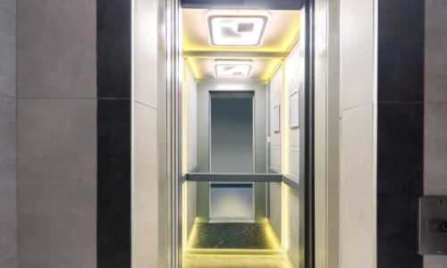 Модернізація кабіни, м. Київ, вул. Бульварно-Кудрявська 36 (ліфт 400 кг)