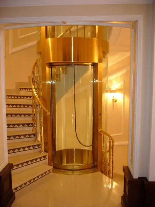 Лифт для частного дома. Средний размер лифта
